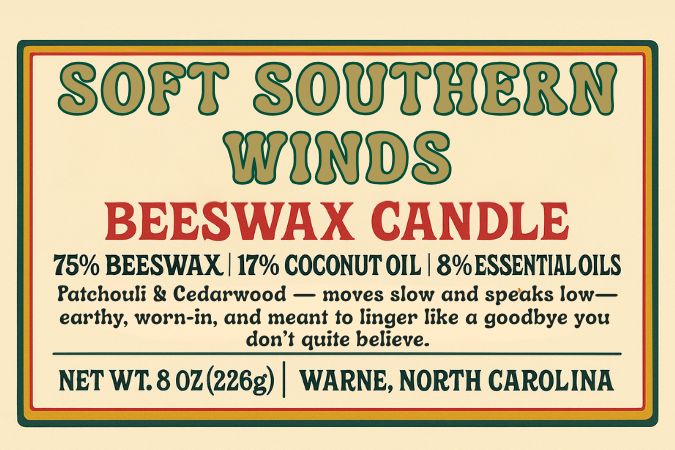 Soft Southern Winds Candle