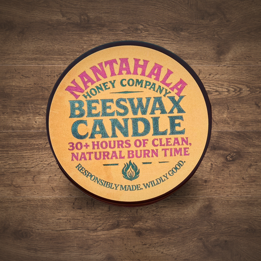 Appalachian Rain Beeswax Candle