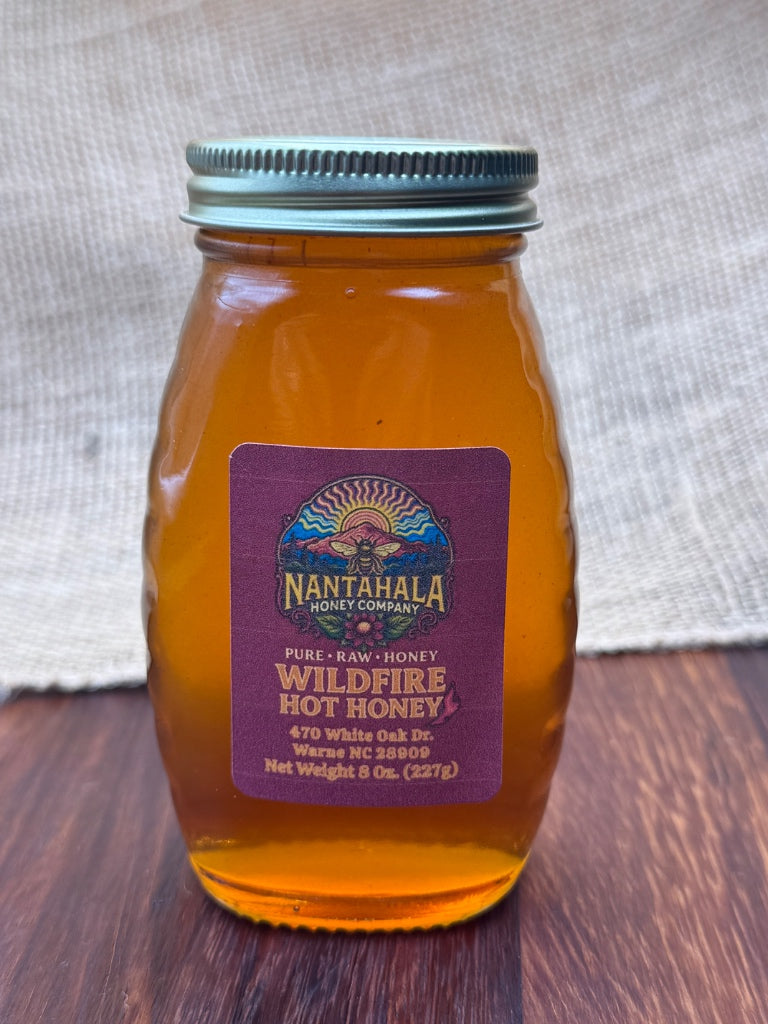 Wildfire Hot Honey - Half Pound Glass